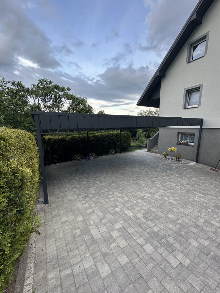 Wiata 6m+2,3m x 5m